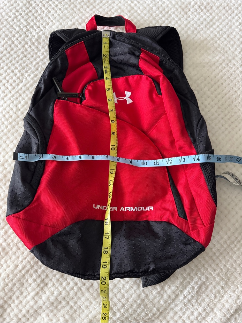 🎒 Under Armour Red & Black Backpack - Picture 2 of 12